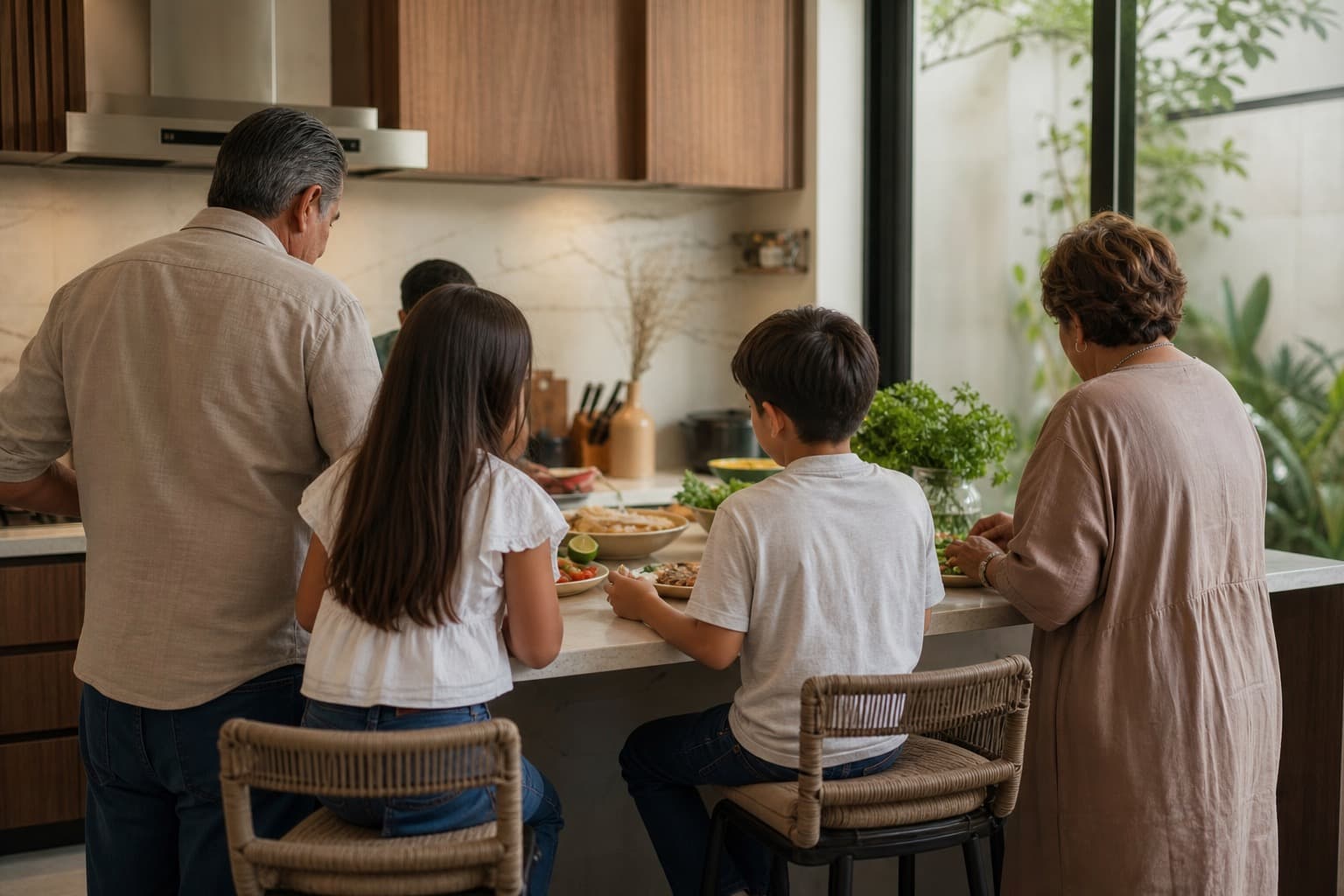 Por qué la cocina es el centro de las reuniones (y qué necesita para hacer magia) | Casa Aurea