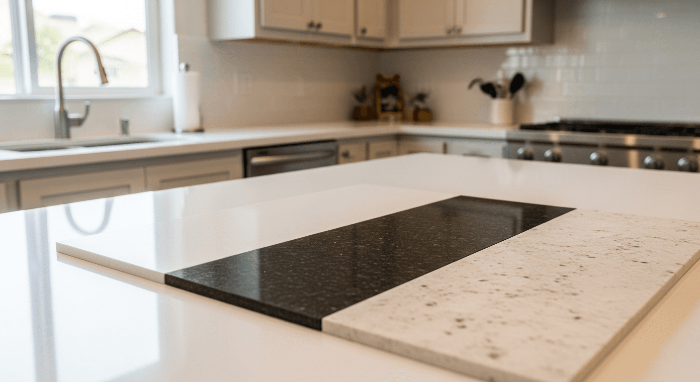 Blog: Cubiertas de cocina - cuarzo formica granito piedra tecnologica